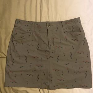 Eddie Bauer adventurer skirt skort size 12